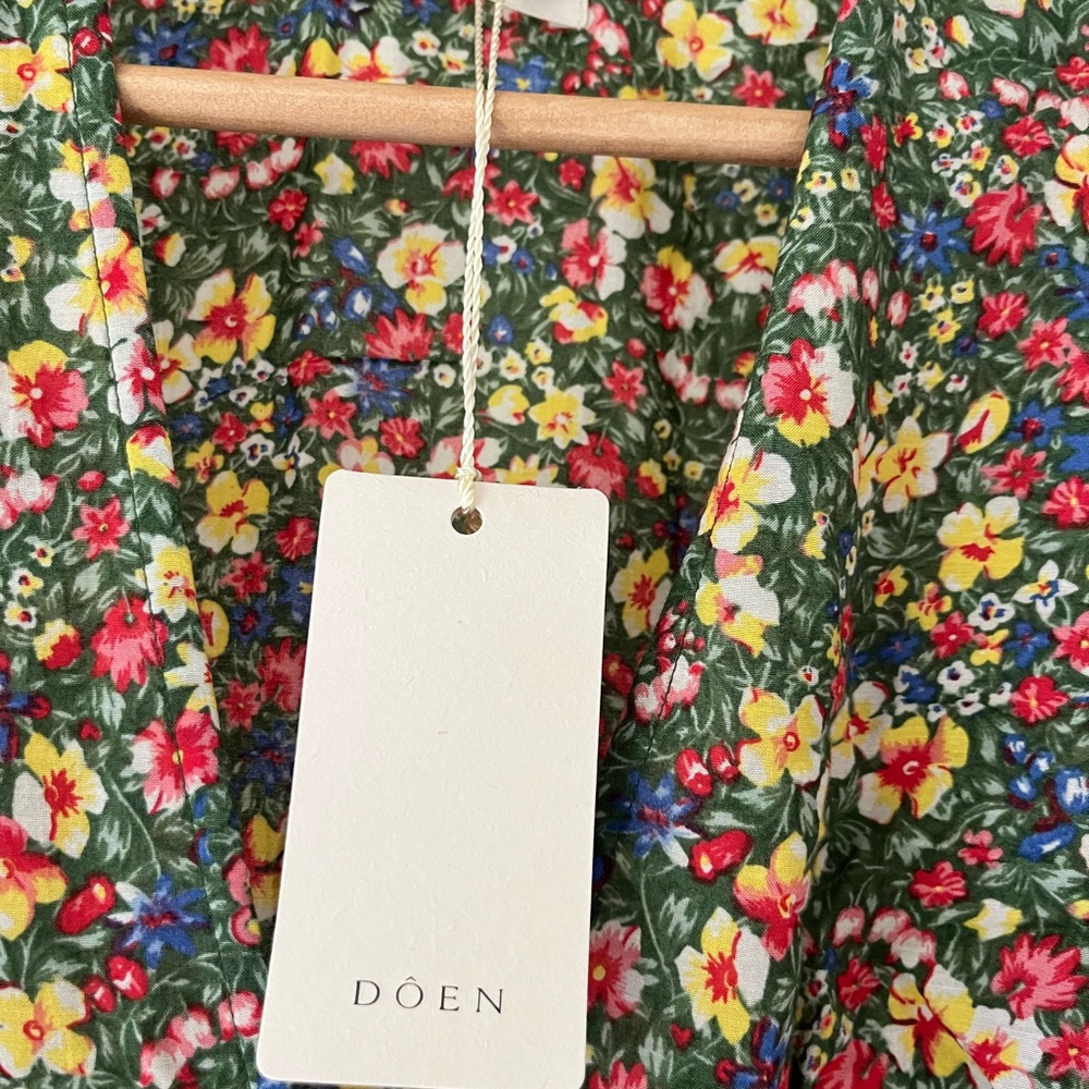 Gorgeous Doen Dress -Charleston Dress- Green Valley Floral